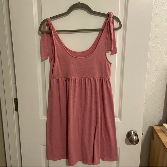 Wild Fable Pink tie strap dress size M - Picture 4 of 5